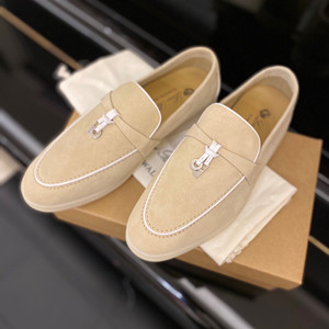 loro piana summer charms walk moccasin shoes 9A+ quality